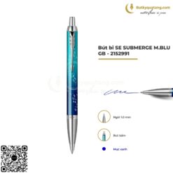 Bút Bi Parker IM Special Edition Submerge Blue Ballpoint Pen 2152991 9