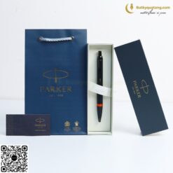 Bút Bi Parker IM Vibrant Rings Flame Orange Ballpoint Pen 2172946 10