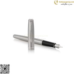 Bút Máy Sonnet SB Stain Steel CT TB-2146878 In Logo 4 butkyquatang.com Bút Máy Sonnet SB Stain Steel CT TB-2146878 In Logo Giá Rẻ