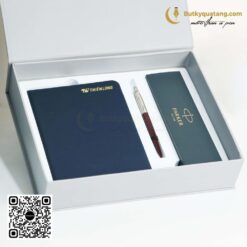 Bộ Quà Tặng Bút Parker, Sổ Tay, Thiệp, Hộp Đựng Cao Cấp GSP2025 6 butkyquatang.com set qua tang but parker gsp2025 02 butkyquatang.com