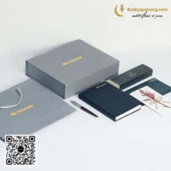 Bộ Quà Tặng Bút Parker, Sổ Tay, Thiệp, Hộp Đựng Cao Cấp GSP2025 8 butkyquatang.com set qua tang but parker gsp2025 03 butkyquatang.com