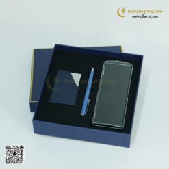 Set Bút Bizner Tặng Ví Đựng Namecard, Thiệp, Hộp Đựng Cao Cấp BIZNERVIP01 - Butkyquatang.com