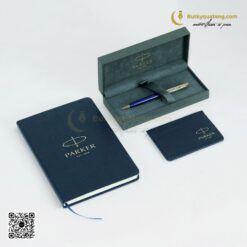 Set Quà Tặng Parker PARKERVIP02 3 butkyquatang.com Set Bút Parker Tặng Kèm Sổ, Ví Đựng Namecard, Thiệp, Hộp Đựng Cao Cấp PARKERVIP02 - Butkyquatang.com